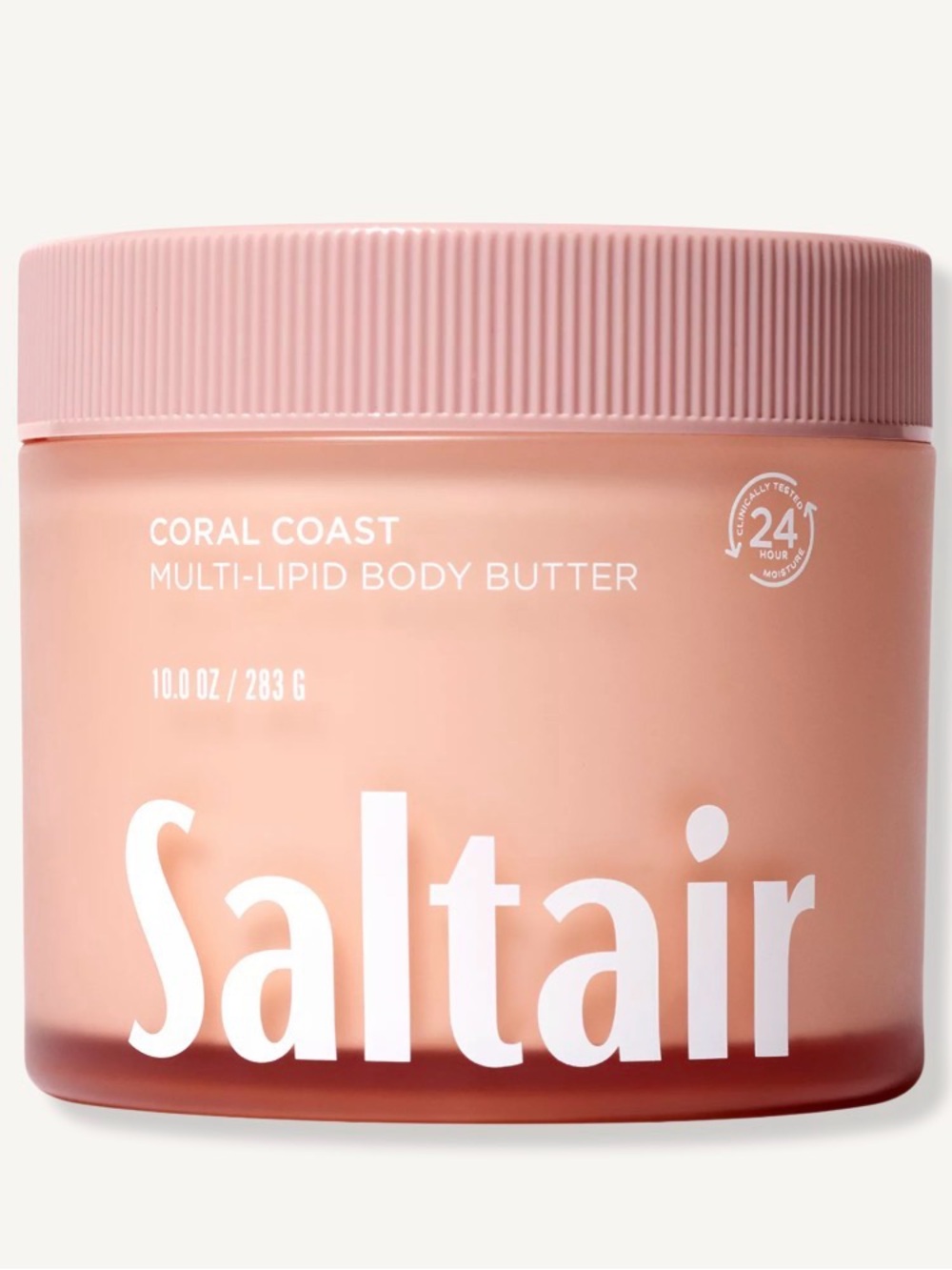 Saltair Multi-Lipid Body Butter Moisturizer, Coral Coast, 24 Hour, 10 oz